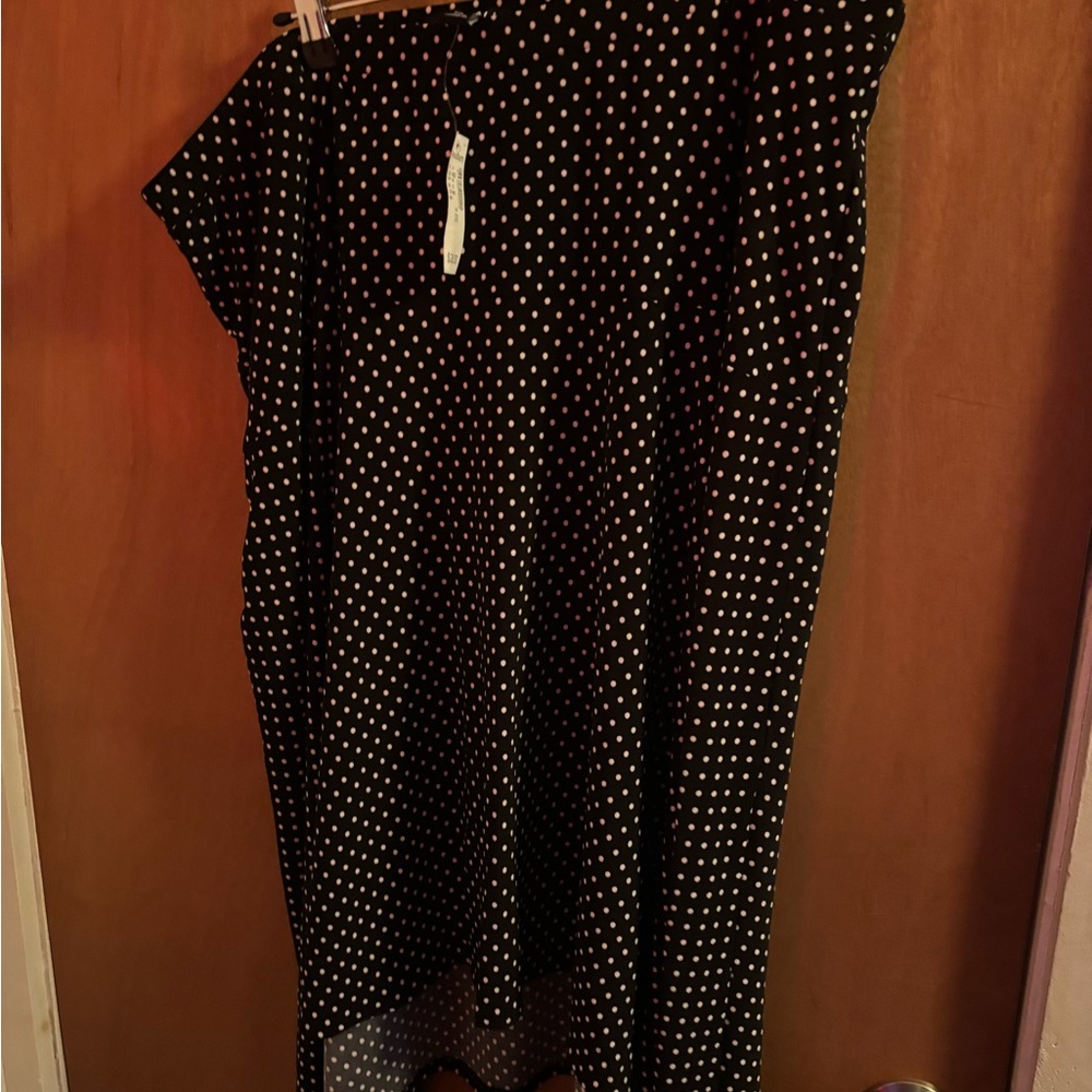 Polka dot skirt